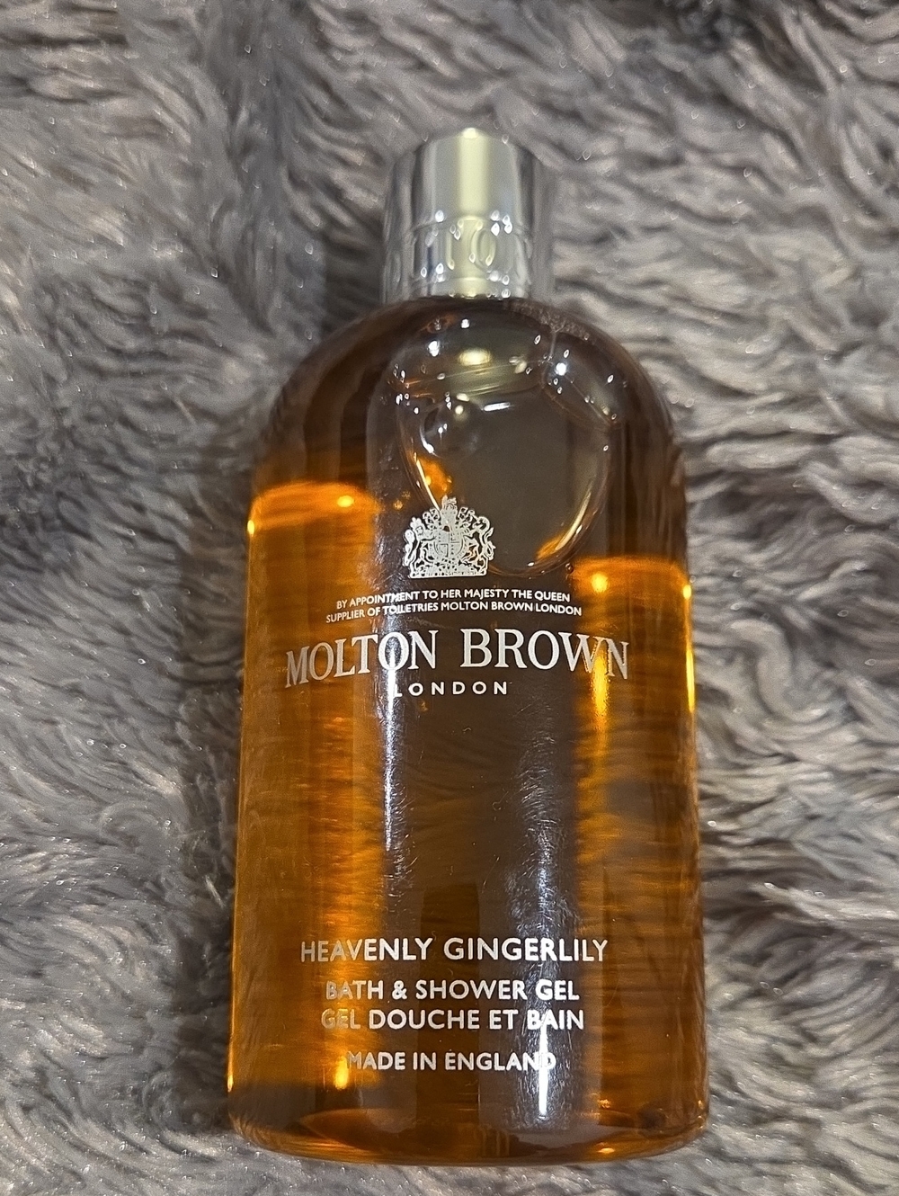 Molton Brown Heavenly Gingerlilly Bath & Shower Gel with Silver Cap, New! - Picture 4 of 7